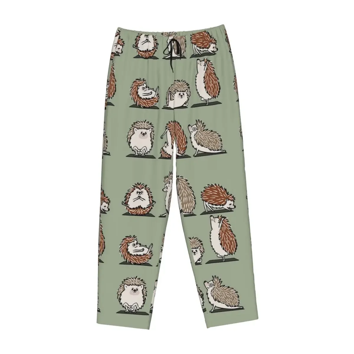 Custom Hedgehog Yoga Women Pajama Pants Lounge Sleep Sleepwear Bottoms with Pockets
