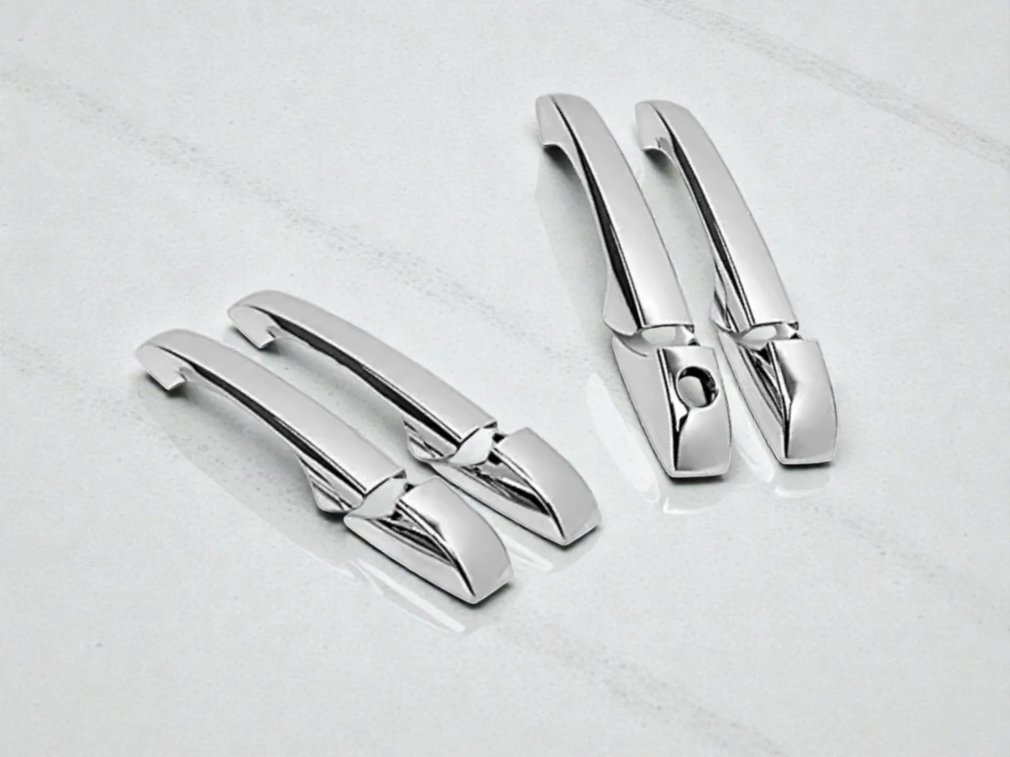

4pcs Chrome Door Handle Coverfor 08-13 Chrysler Town & Country / 07-11 Sebring Sedan / 05-10 300 300C / 07-13 Avenger