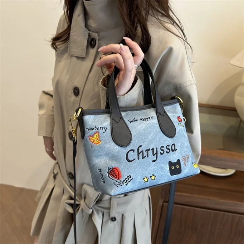 

Модная женская сумка через плечо из кожи премиум-класса с модным парижским стильным повседневным стилем ​