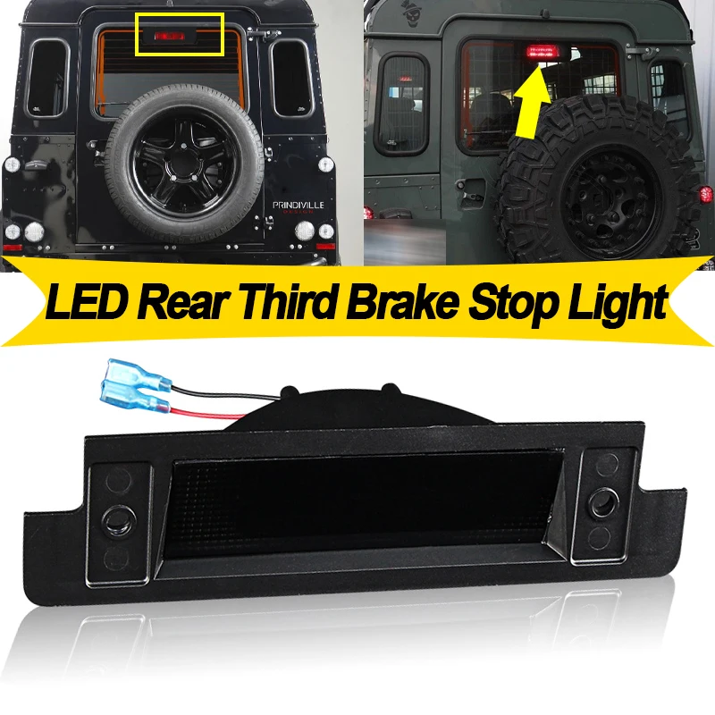 

1PC LED 3Rd Brake Light High Mount Stop Light For Land Rover Defender For Land Rover Discovery Series I Series II Defender