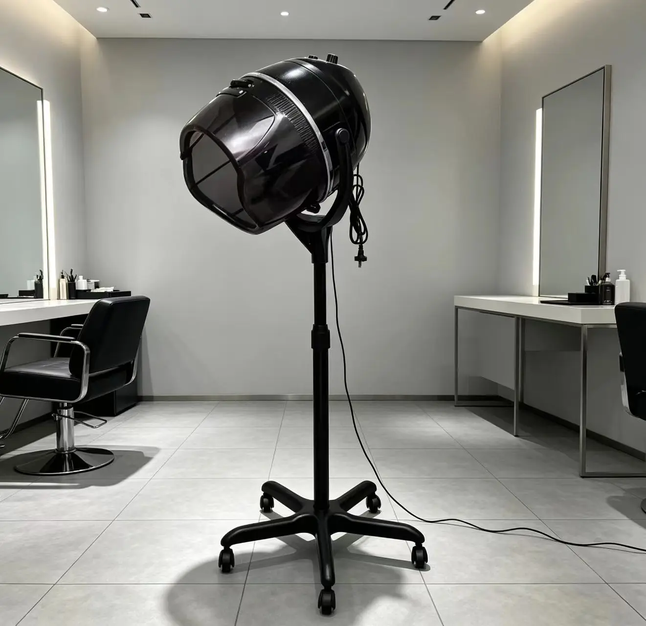 Professional Commercial Salon Standing Hair Dryer Vertical Ionic Portable Hood-Manufacturers Wholesale