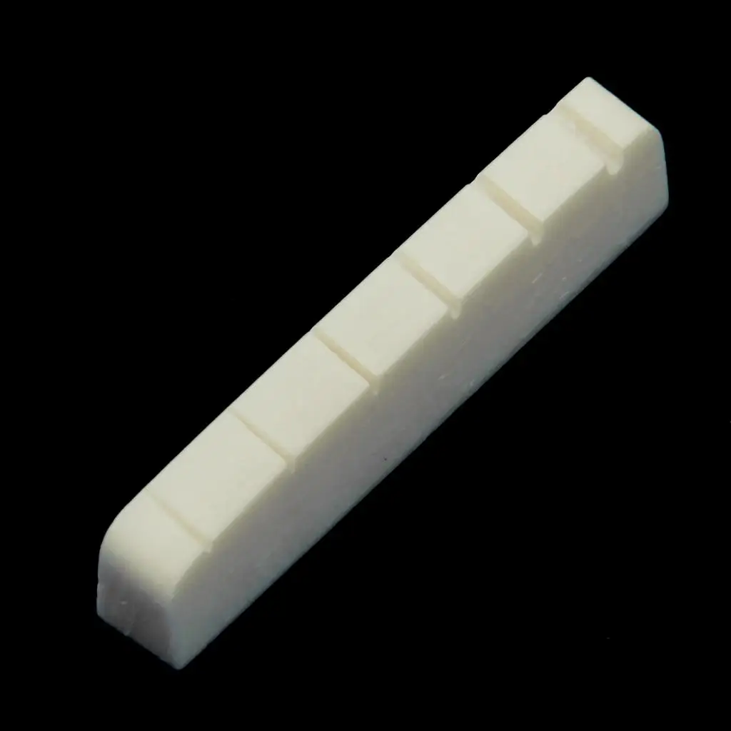 الجاموس العظام مشقوق الجوز استبدال الغيتار الكهربائي العظام الجوز آلة موسيقية جزء لجسر سلسلة الغيتار الكهربائي LP #2