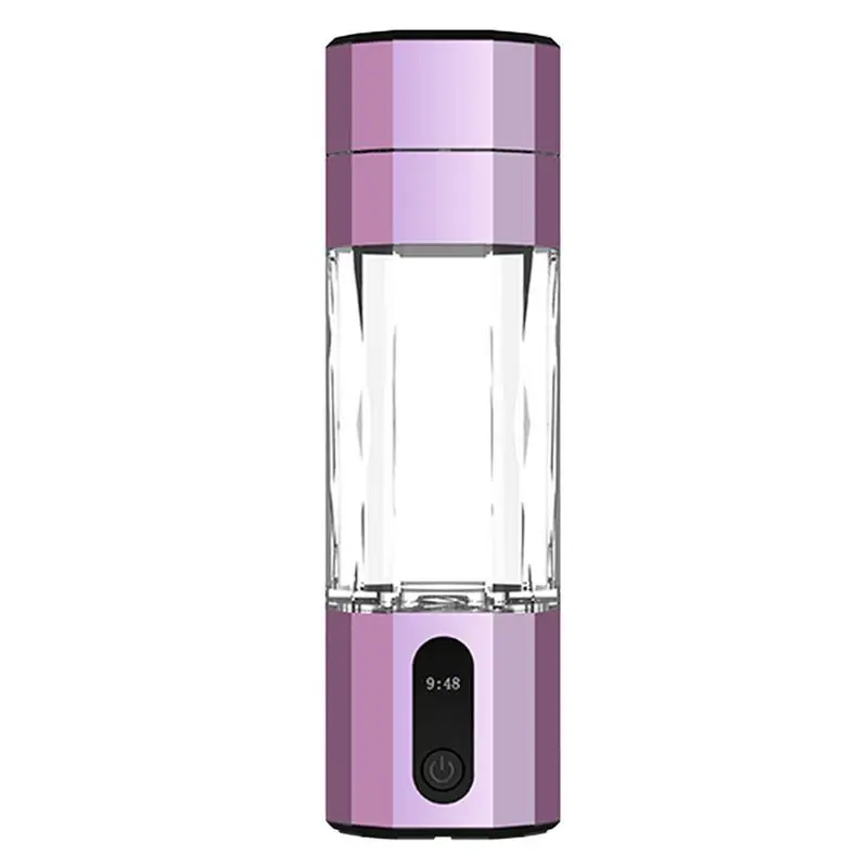 

Hydrogen Water Bottle Generator USB Rechargeable 208ml Hydrogen Generator Water Bottle Digital Touch Control LED Display 2 Modes