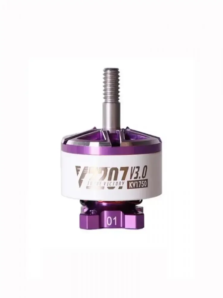 T-MOTOR T-HOBBY moteur sans brosse V2207 V3.0 5 "Motor de Drone de course Freestyle 4-6S KV1750 moteur sans brosse pour Drones FPV pièces de bricolage