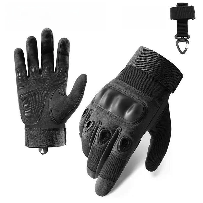 

Tactical Anti-Cut Gloves Men's Long Finger Touchscreen Outdoor Sports Military Fan Windproof Soft Protective Pad