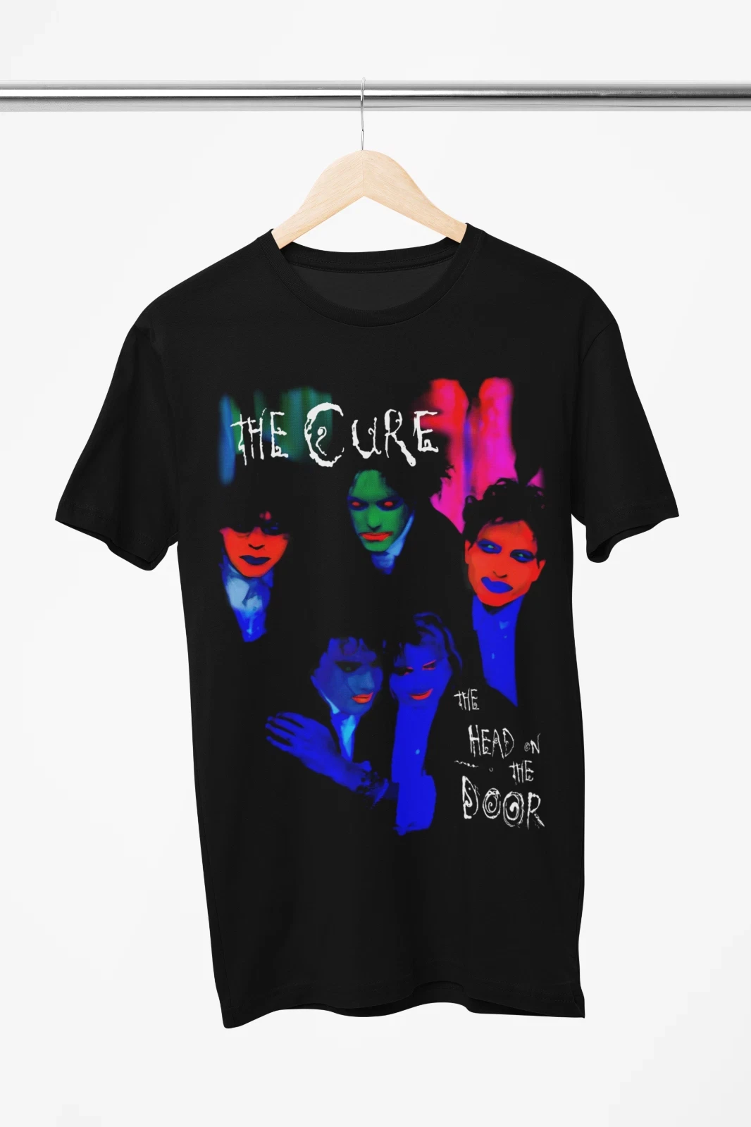 Camiseta con estampado de The Cure - The Head on the Door, ropa para hombre, camisetas gráficas
