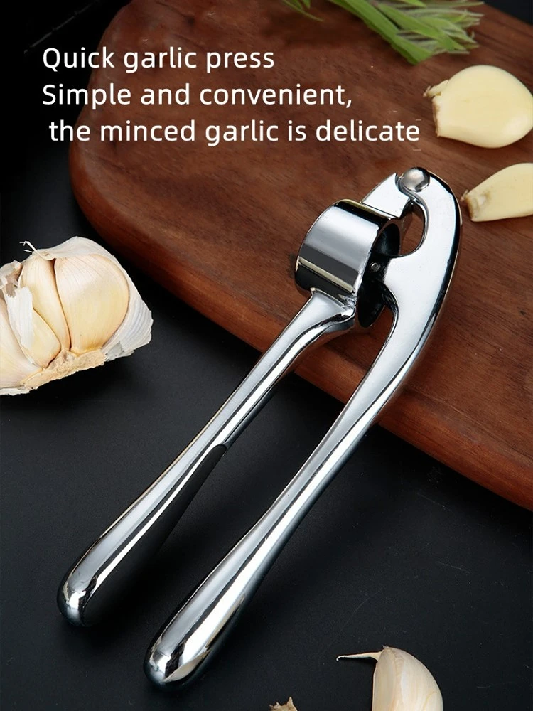 

Beautiful and Practical Garlic Press Simple To Operate Garlic Chopper Ginger Squeezer Masher Kitchen Gadgets and Accessories