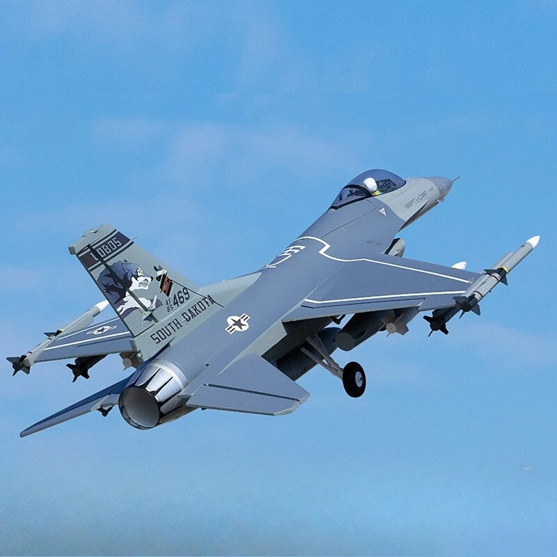 FMS F16 Remote Control Model Aircraft, Fixed Wing Fighter EPO 64MM Ducted Model Aircraft Fighting Falcon