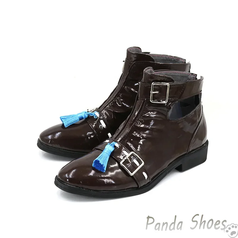 Game Arknights Enforcer Cosplay Shoes Anime Cos Comic Cosplay Costume Prop Shoes for Con Halloween Party