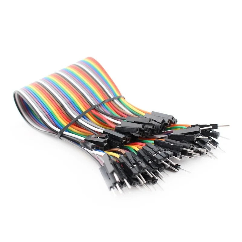 Cable Dupont,Jumper Wire Dupont,30CM Male to Male + Female to Male + Female to Female Jumper Copper Wire Dupont Cable DIY KIT
