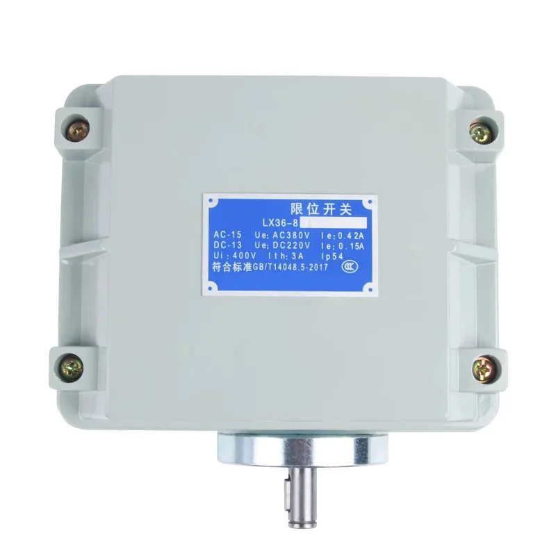 

Crane travel switch, rotary waterproof limit switch, silver alloy touchpoint travel switch