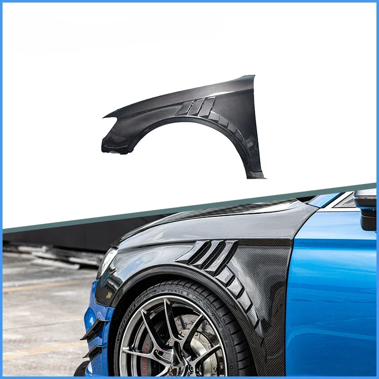 

TAKD Carbon Car Bumper Data Development Dry Carbon Fiber Material Wheel Fenders For AUDI A3 S3 RS3