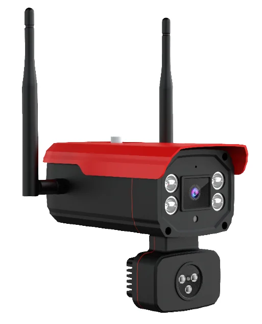 

Flame Detection 3MP CMOS Smart Camera With Full Color Night Vision Motion Detection 4G Cloud Storage & App Control For Warehouse