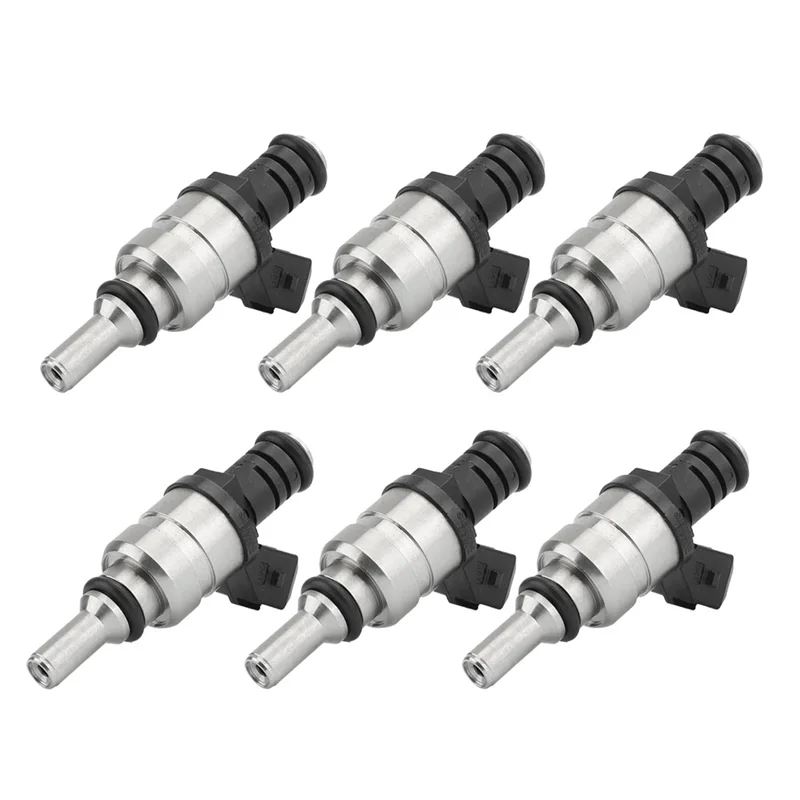 

A11M-6Pcs Fuel Injector Nozzle 1427240 For BMW E46 E39 X3 Z3 Z4 3 5 Siemens Deka Flow Matched Engine 2.5L 13537546244 1439800 Pa