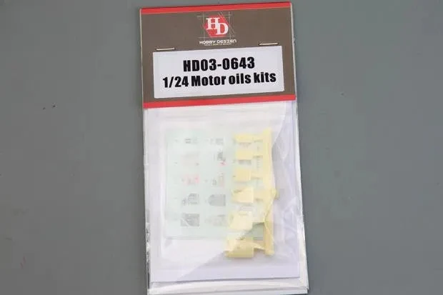 

HobbyDesign 1:24 Oil Tank Model HD03-0643 Modifying and Assembling Model Accessories