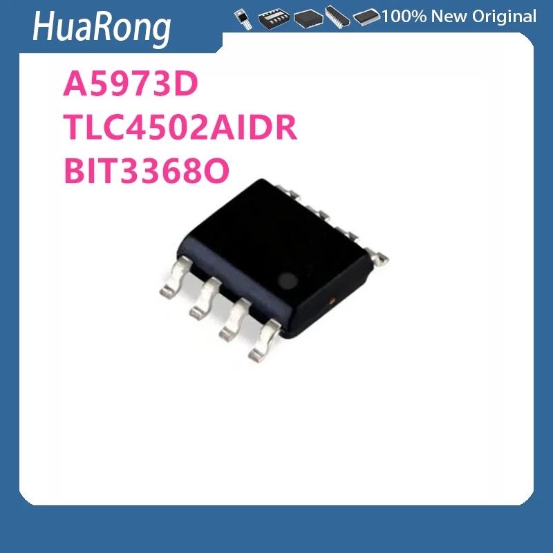 10Pcs/Lot  A5973D A5973 TLC4502 TLC4502AIDR 4502AI BIT3368O BIT3368 3368 SOP8