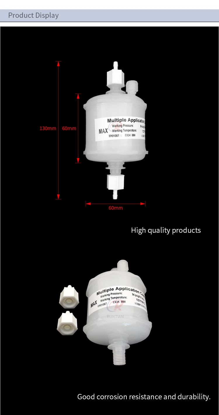 1 Stück 10µm Kapsel-Tintenfilter für Tintenstrahldrucker Großer Filter für Pall Liyu Filter – Detail 2