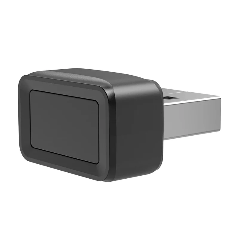 USB Biometric Fingerprint Scanner with Anti-Spoofing Technology for Windows Hello, 360° Touch Portable Security Key for PC