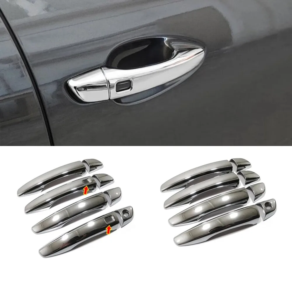 

For Peugeot 508 Allure SW GT 2018 2019 Accessories Car door protector Handle Decoration Cover Trim ABS Chrome Car Styling 8pcs