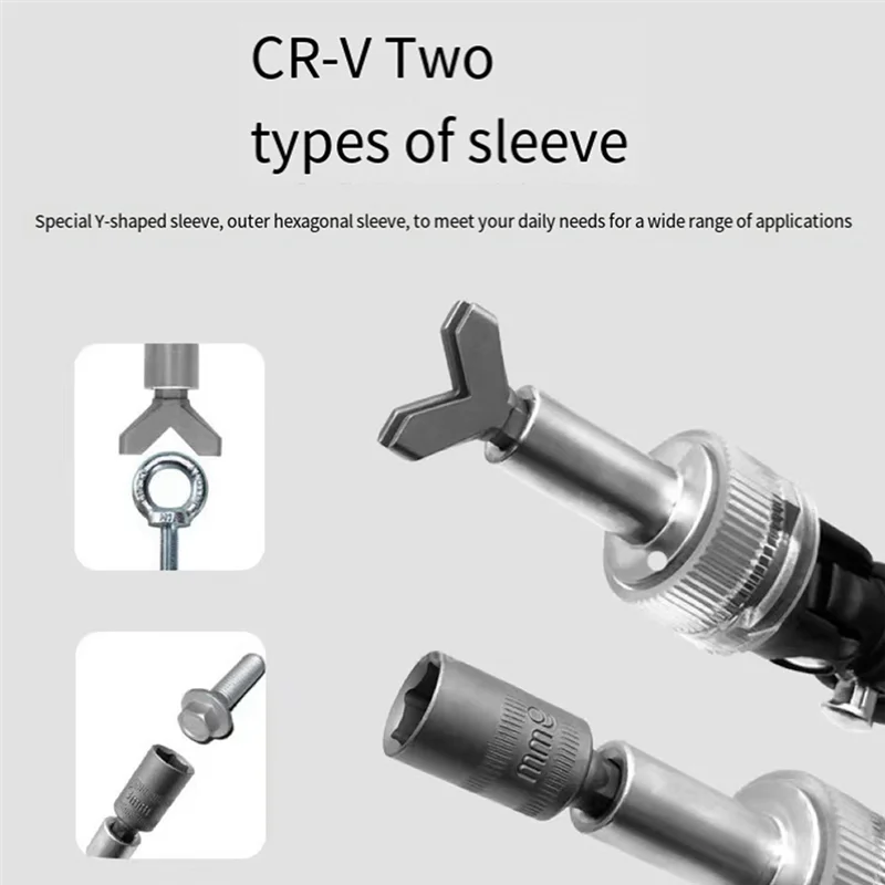 1Set Home Maintenance Glasses Mobile Phone Computer Disassembly Set Ratchet Screwdriver Set Magnetic Screwdriver Set