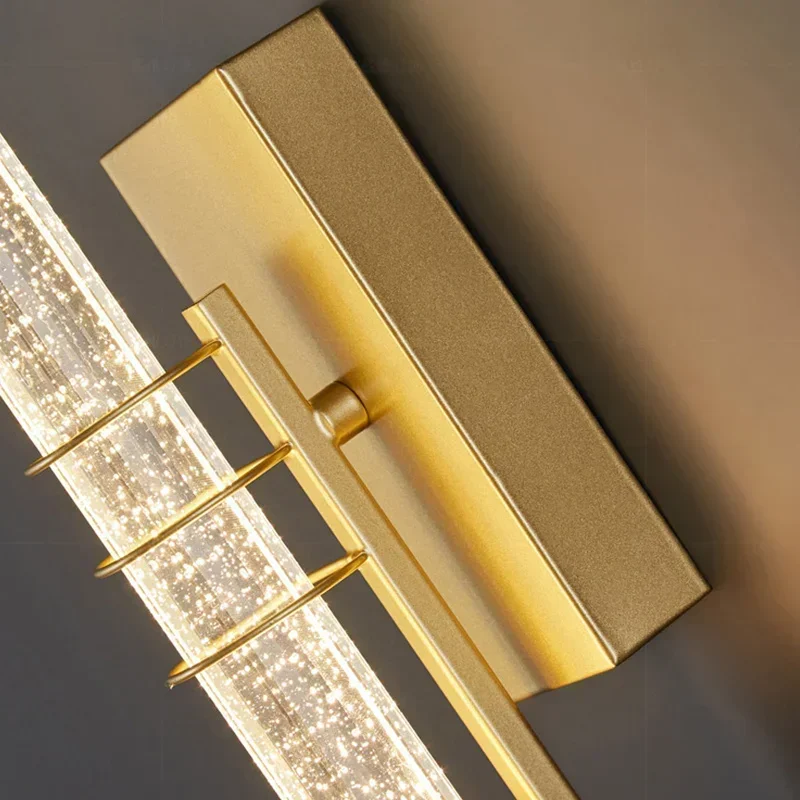 الحديثة وحدة إضاءة LED جداريّة أضواء ديكور المنزل شمعدانات جدارية مصباح لغرفة النوم السرير غرفة المعيشة الشمال إضاءة داخلية