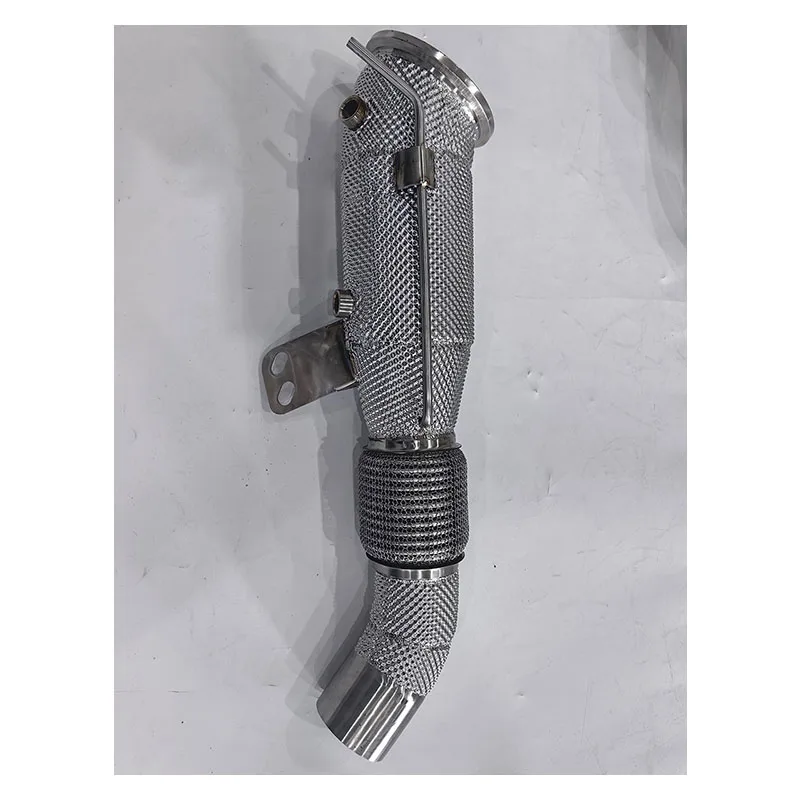 

Factory Custom Exhaust Sport Cat Downpipe for BMW M340i M440i G42 B58 3.0T 2021-2024 High Flow Catted/Straight Header Pipe