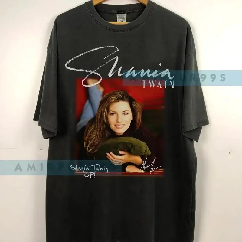 Vintage Shania Twain Up Tour Concert Grail Rap T Shirt Tag VINH0590