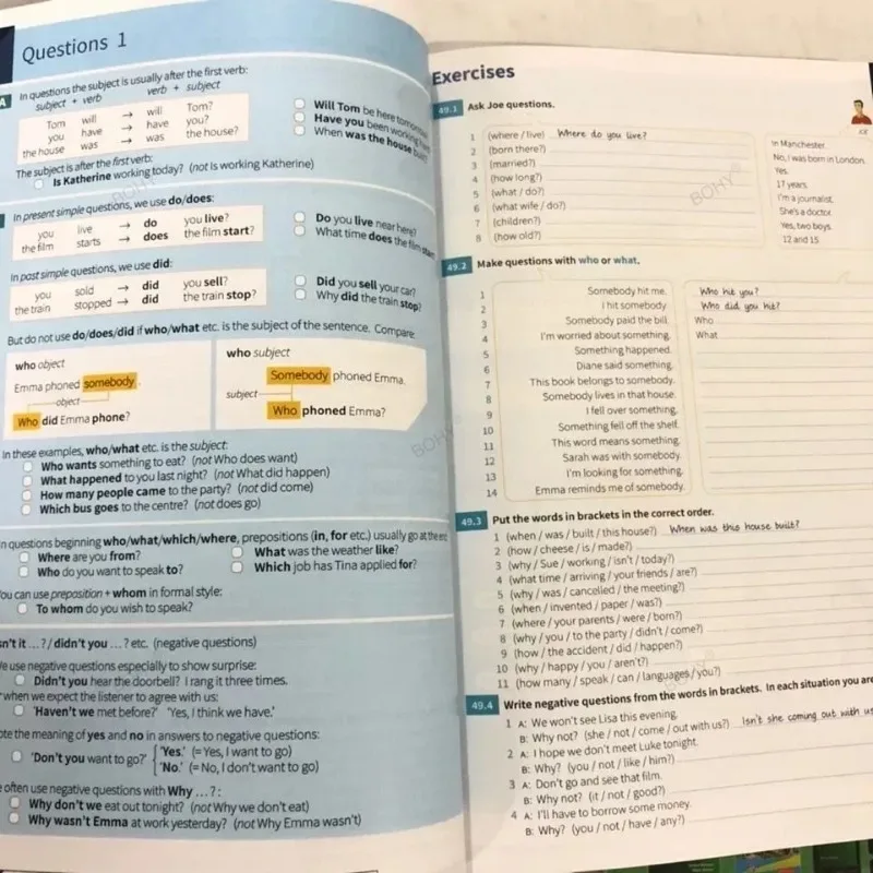 Cambridge essentielle erweiterte englische Grammatik im Einsatz Sammlung Bücher in Englisch kostenlos Audio senden Sie Ihre E-Mail