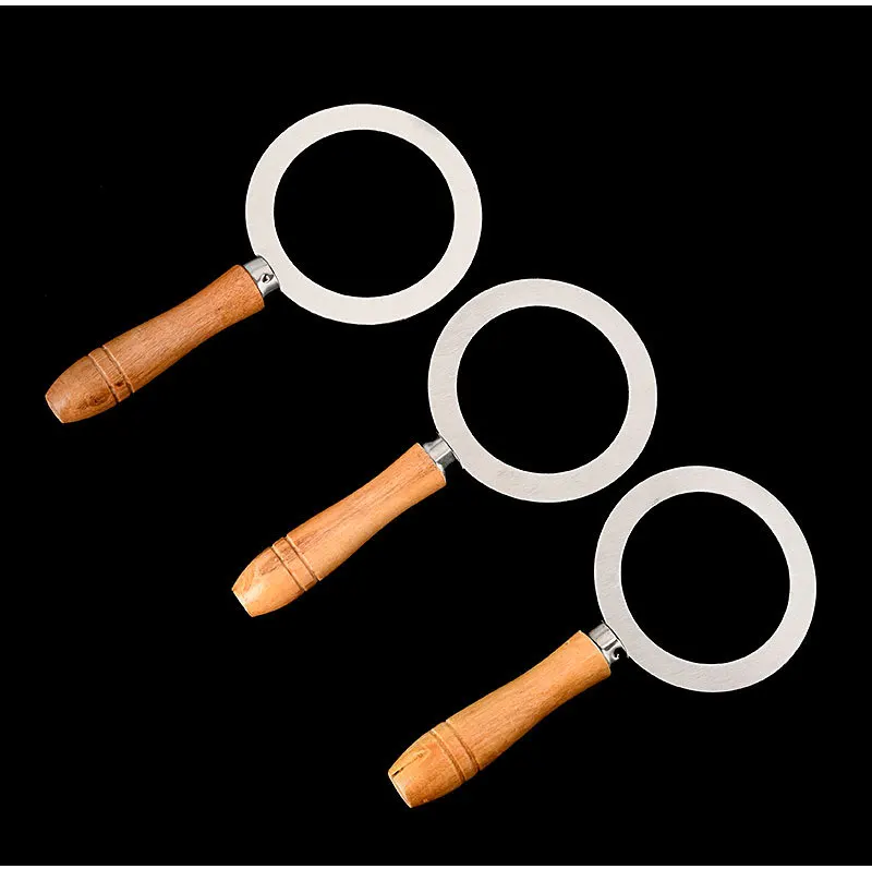 304 Stainless Steel Milk Grill Ring 95 Caramel Roasted Bray Flamethrower Popo Tea Milk Grill Cover Steel Ring Gasket