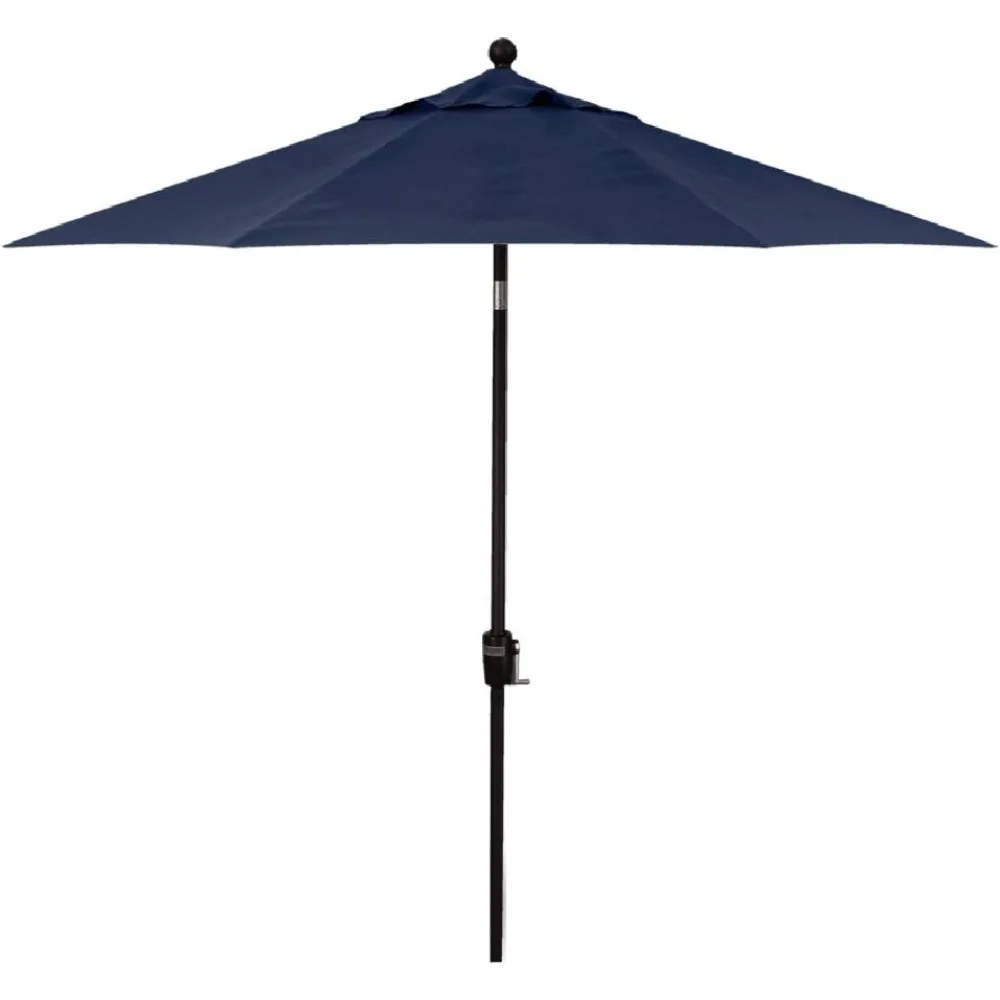 Treasure Garden Push Button Tilt Octagon Umbrella, 9ft - Outdoor Patio, Deck, Pool, Backyard Stand Alone Umbrella - Heavy Duty