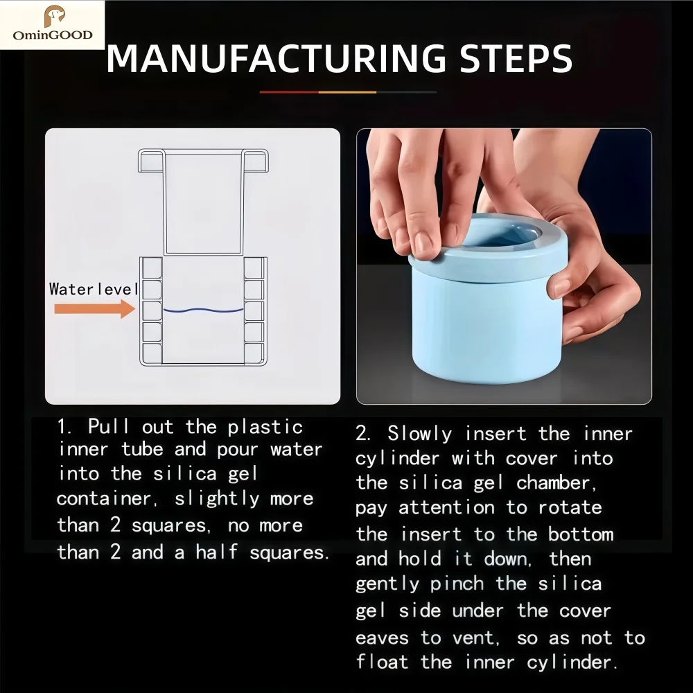 NEW1-6pcs Mini Food Grade Silicone Ice Bucket Cup Mold, Quick Freeze Ice Tray Creative Ice Maker for Home Bar Whiskey Bee