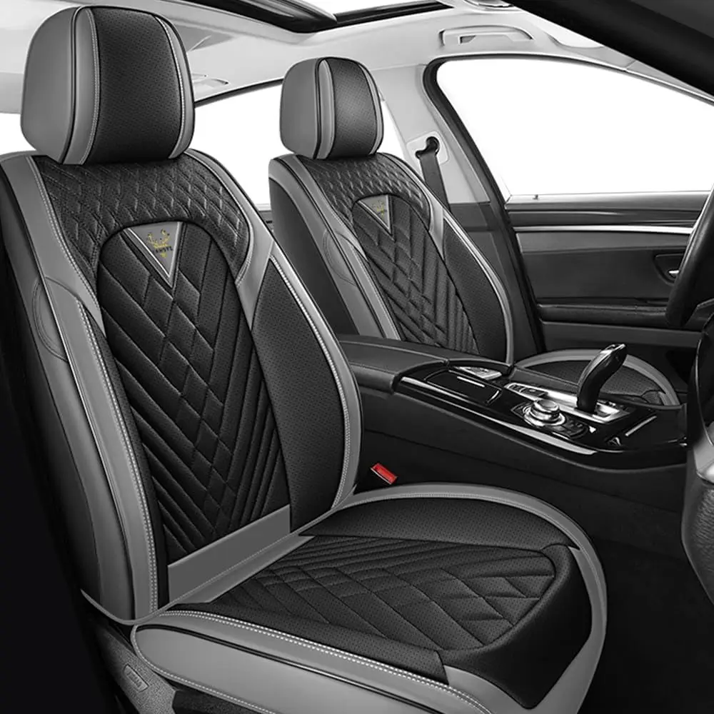 

Car Seat Covers for Honda Accord 1999-2026, Full Coverage 360° Protection, Waterproof Nappa Leather, Anti-Slip & Lumbar Support