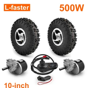 عربة كهربائية ودراجة مزدوجة محرك طقم ، عصا تحكم عن بعد ، إطارات على الطرق الوعرة ، 2WD ، L-Durability ، 10 أفضل 10 عجلات كهربائية مفروشات للسيارة - No10