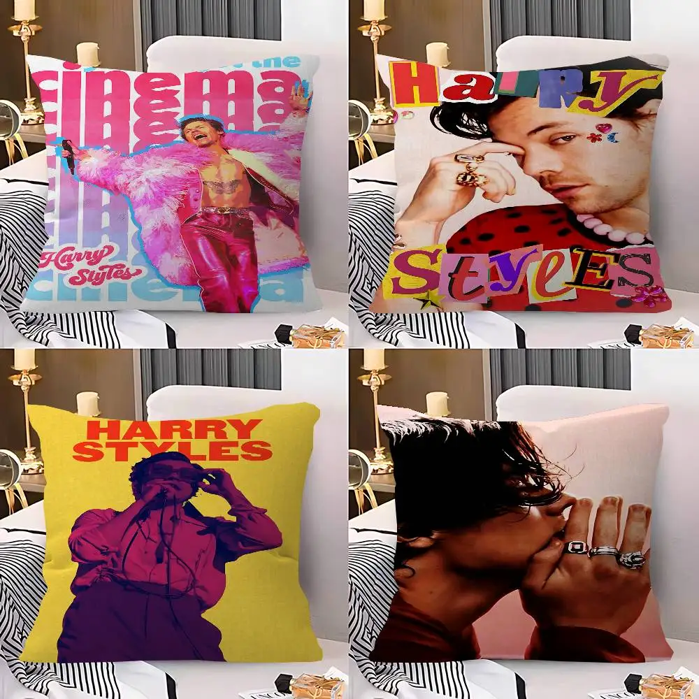 H-Harrys Music Styles Personalized picture text home decorative pillows Household Gifts 45x45cm