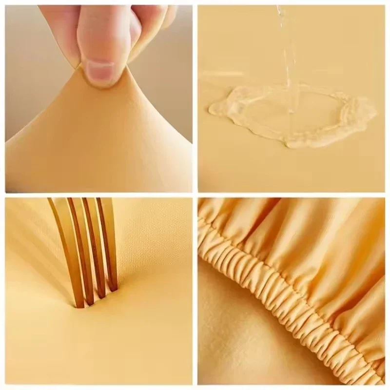 غطاء مسند رأس مرن عالمي للألعاب وكراسي المكتب وواقي وسادة مقاوم للغبار وملحق بديل من القماش القابل للتمدد #6