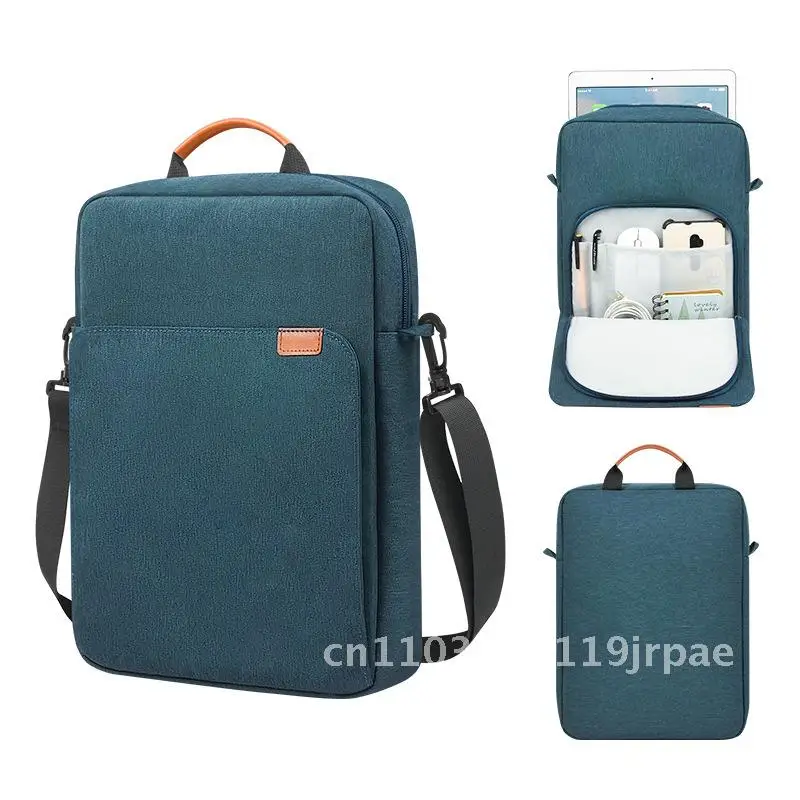 

11-дюймовая водонепроницаемая дышащая сумка для планшета из полиэстера через плечо, портативная деловая сумка большой вместимости для iPad и других планшетов