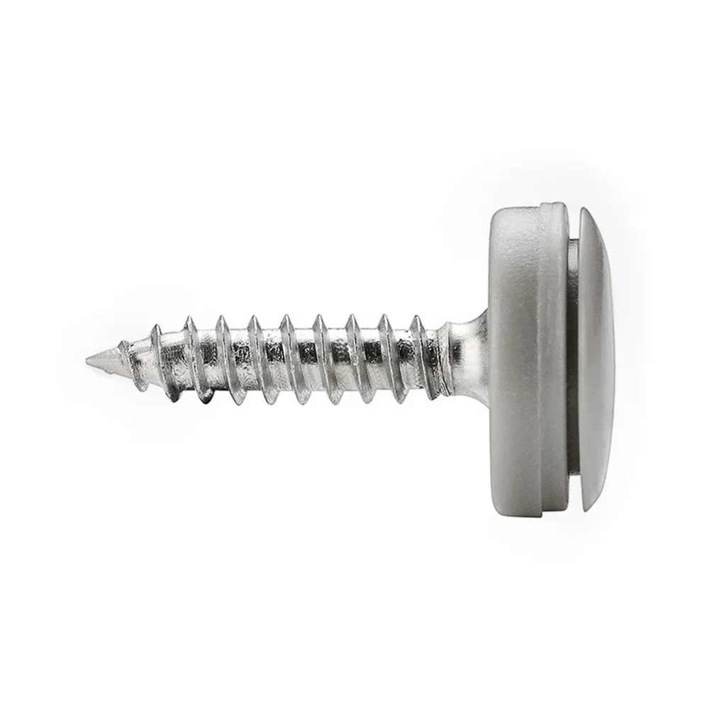 Stonego 50pcs Schraub deckel kappe Kunststoff einteilige Schraub kappen abdeckung Nagel muttern Schrauben dekorative Abdeckung Schraube klappbare hässliche Abdeckungen