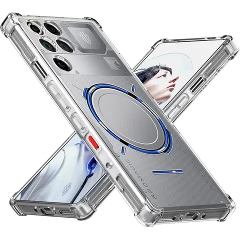 Przezroczyste etui TPU na telefon ZTE Nubia Red Magic 11 Pro RedMagic 11 Pro, ochronne, odporne na wstrząsy, tylna obudowa, fundas