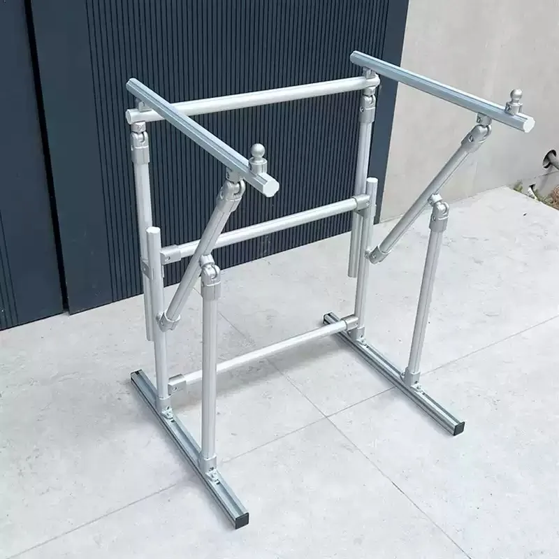 Aluminum Alloy Reinforced Floor Stand Adjustable Cross Stitch Embroidery Fixing Frame