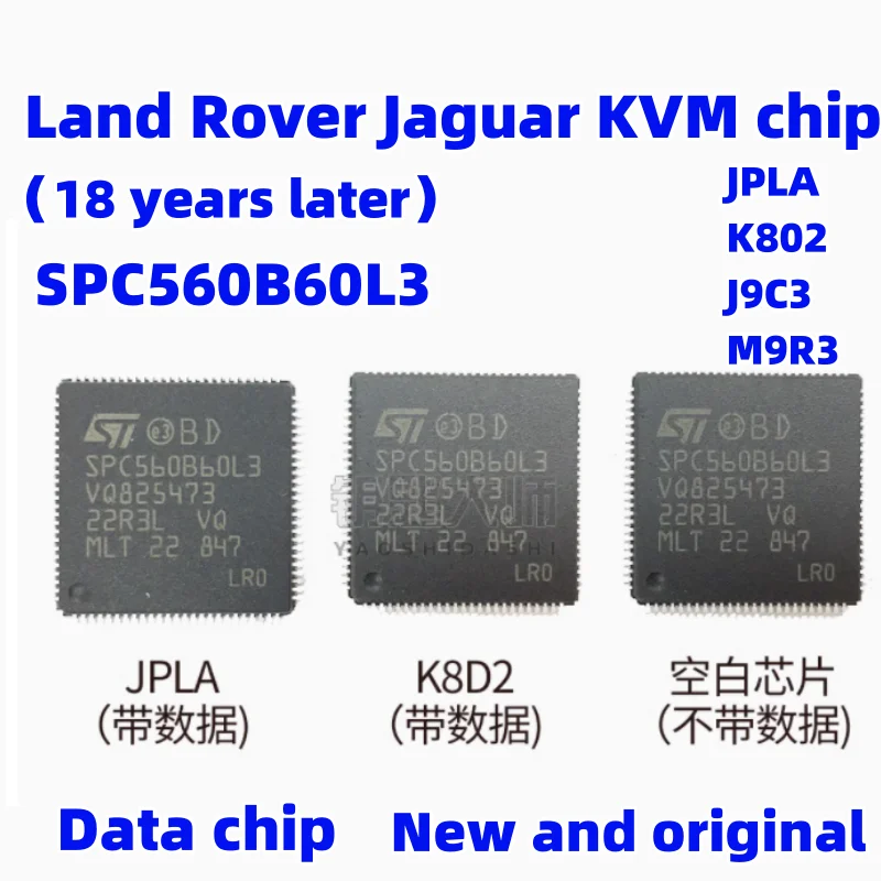 

1 PCS SPC560B60L3 for Land Rover Jaguar KVM smart box CPU chip after 18 years New and original JPLA K802 J9C3 M9R3