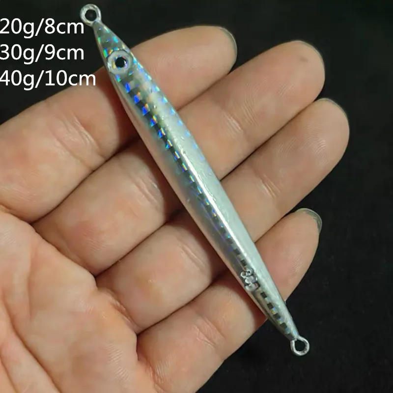20g/30g/40g szybkiej metalowej przynęty na ciało 1 sztuk/partia przynęta na szpaka basowego