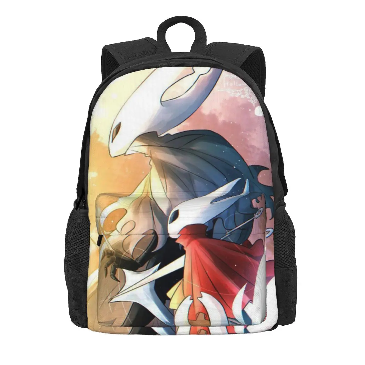 

Ghost Hollow Knight Game Backpack Daypack Large Capacity Children BookBag School Bag Shoulder Bags for Men Women