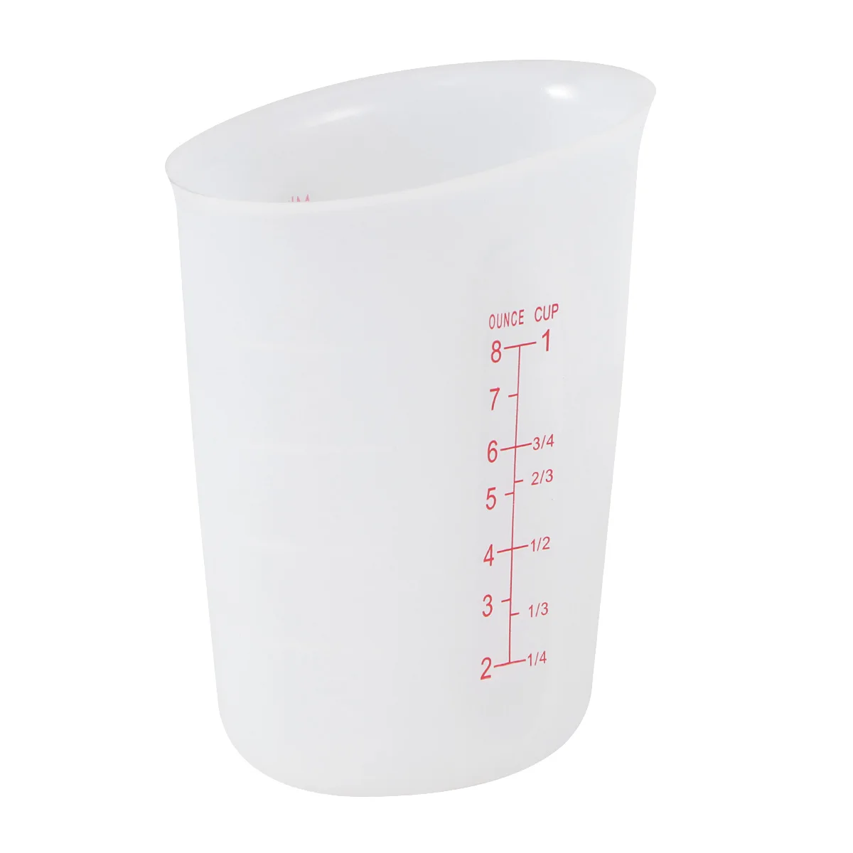 

Measuring Cups Soft Beaker White Liquid Container Graduated Scale Safe Clean Reusable Precise Storage