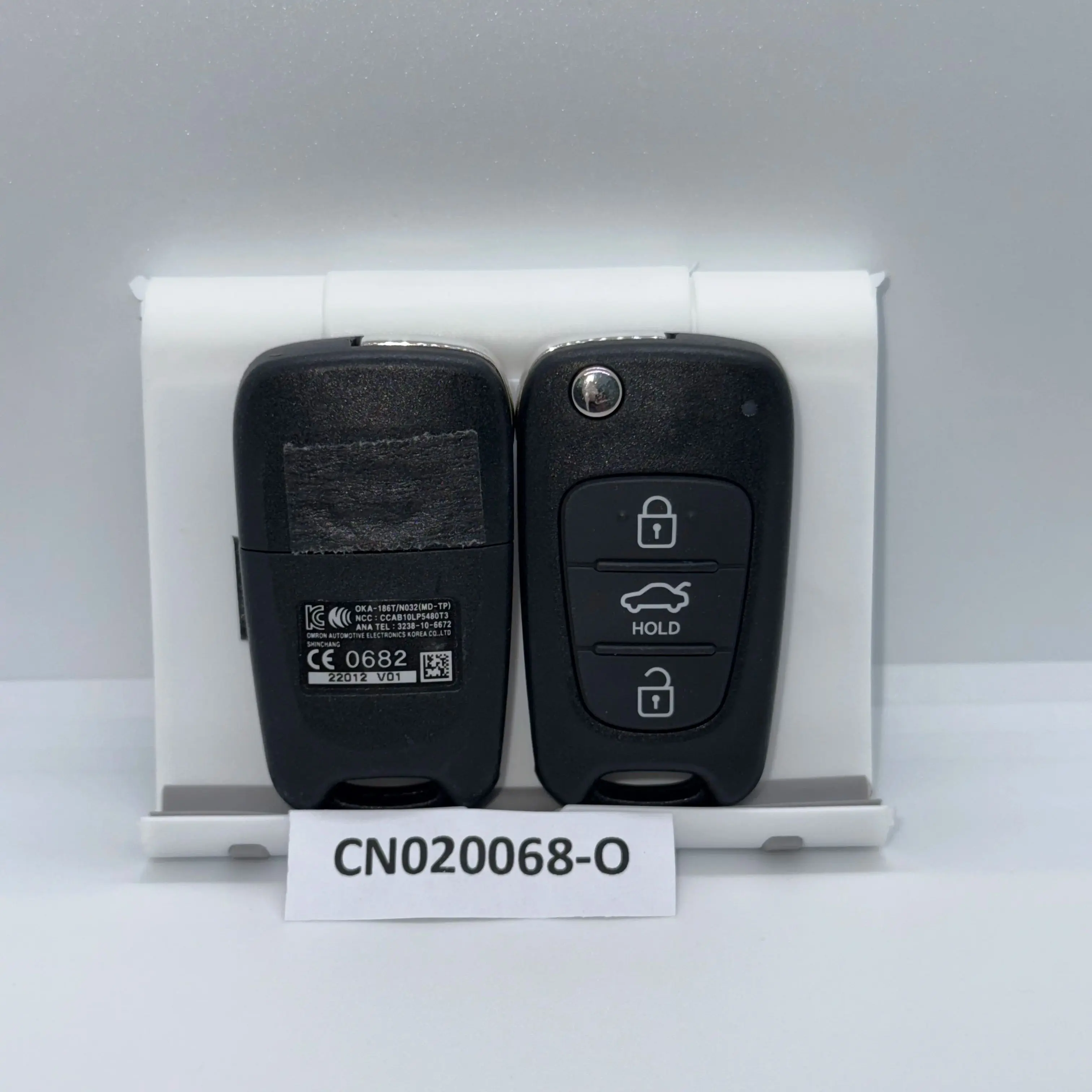 CN020068 Оригинальный дистанционный раскладной ключ Hyundai Elantra 2011-2013 3B — 433 МГц — OKA-168T 95430-3X100