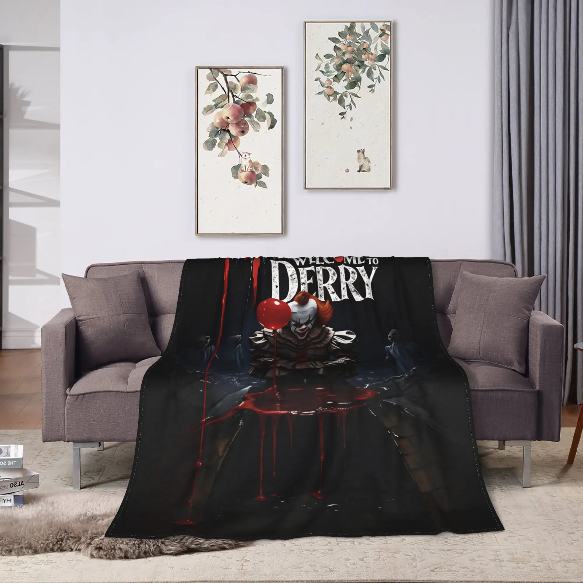 تكنولوجيا المعلومات مرحبا بكم في ديري 2025 بطانية جودة لينة الفراش الدافئ يلقي الشتاء طائرة السفر في الهواء الطلق موضة المفرش