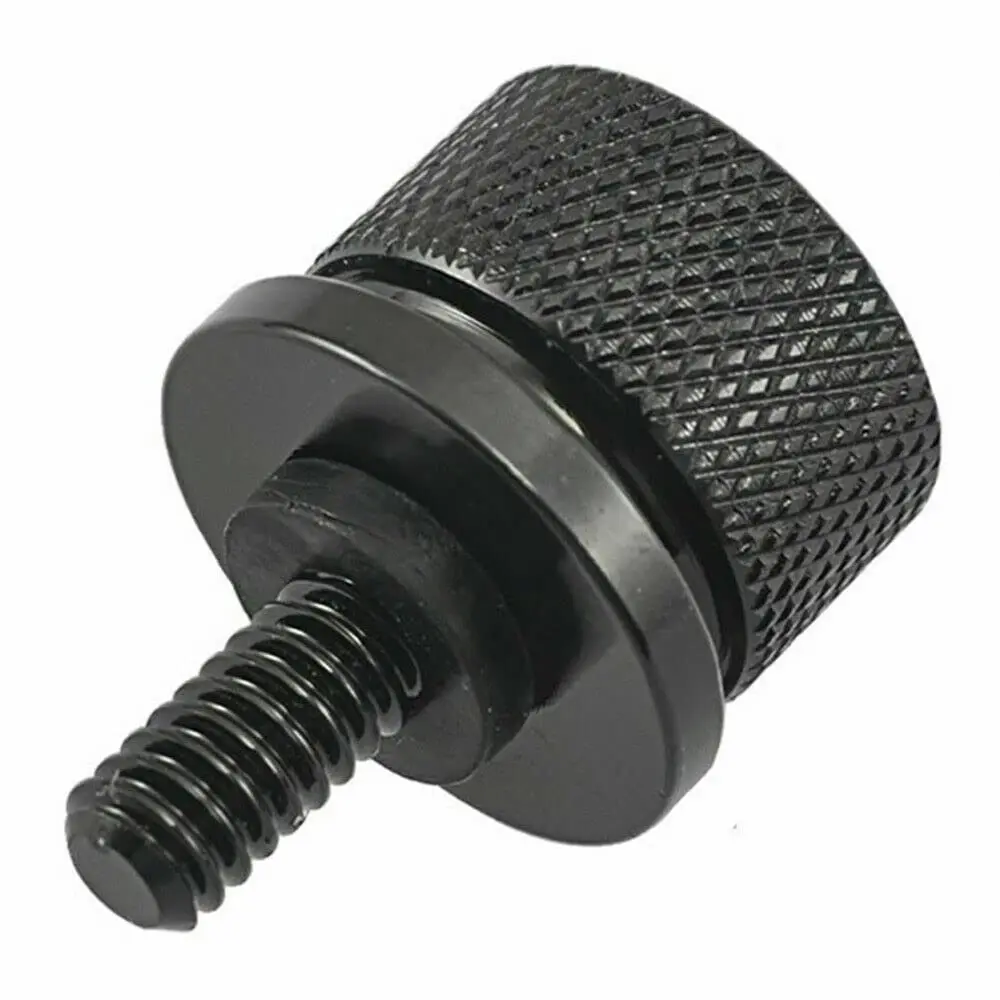Motorcycle Black Rear Fender Seat Bolt 1/4