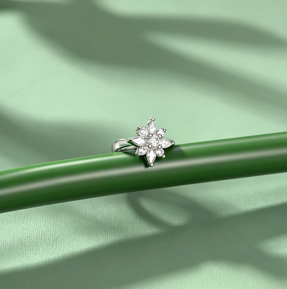 1 Stück Schmetterling Zirkon Helix Ohrstecker für Frauen Innengewinde Blumen-Labret Tragus Piercing Körperschmuck – Detail 8