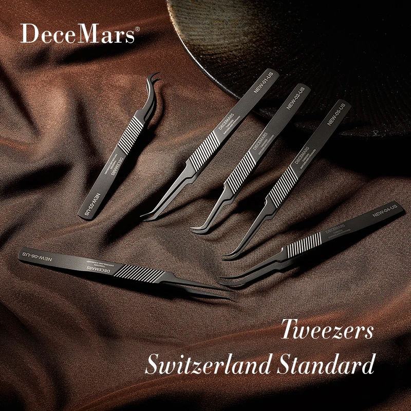 DeceMars New Type Eyelash Extension Tweezers