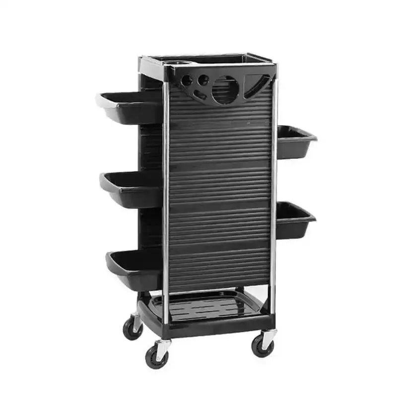 Trolley French Originality Style Modern Simplicity Barber Shop Multifunctional Trolley Storable Furniture Skjuta En Vagn HBSC