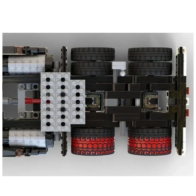 MOC-120866 شاحنة ماك أنثيم الجمعية خياطة اللبنات نموذج 2579 اللبنات قطع غيار السيارات الاطفال عيد ميلاد لعبة هدية #5